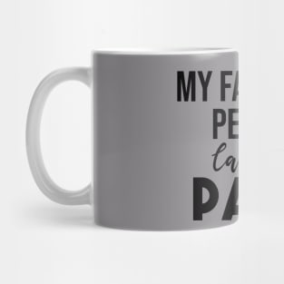 my favorite people call me papa T-Shirt Funny Fathers Day T-Shirt Mug